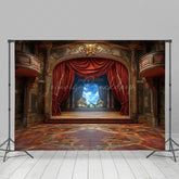 Lofaris Auditorium Stage Curtain Old Style Photo Backdrop